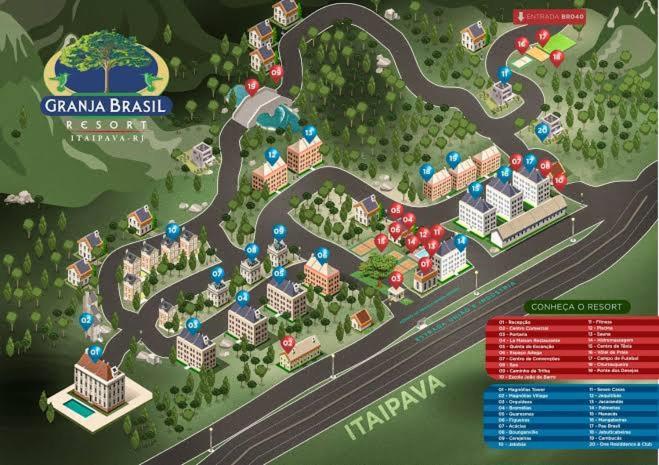 Petrópolis Maravilhoso Flat Em Itaipava 아파트 외부 사진